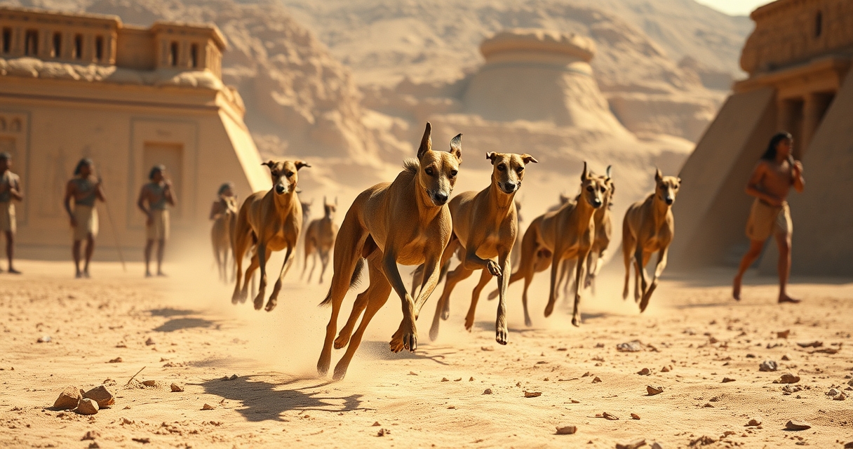 Greyhound racing history — Early History and Origins