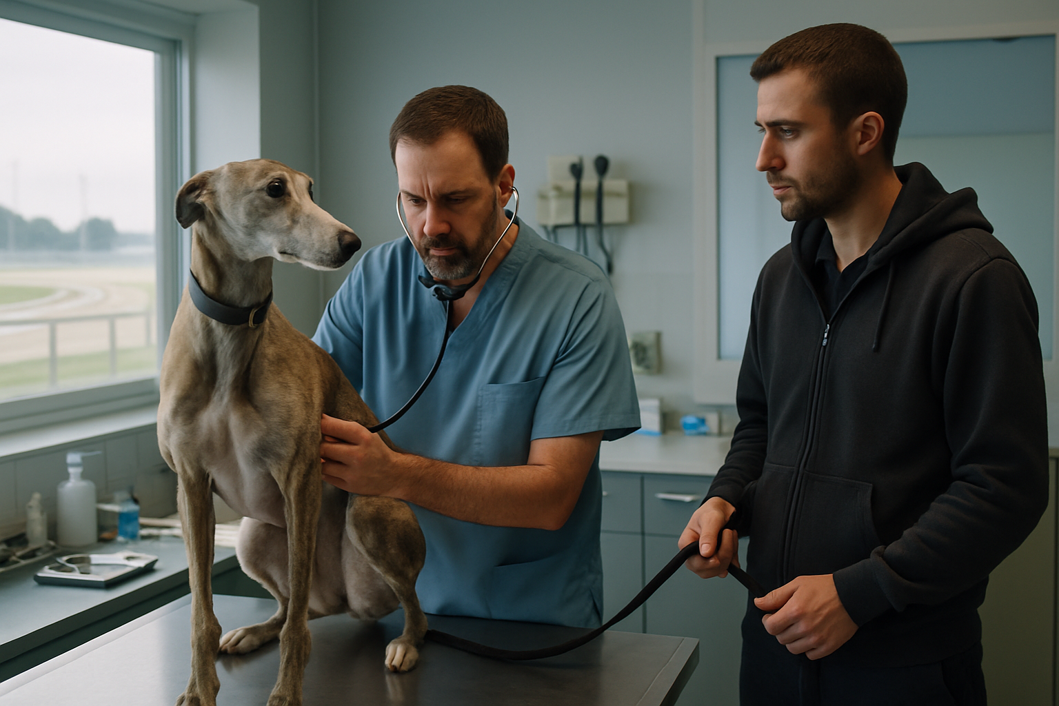 Greyhound race day preparation — Veterinary Health Checks and Pre‑Race Clearance