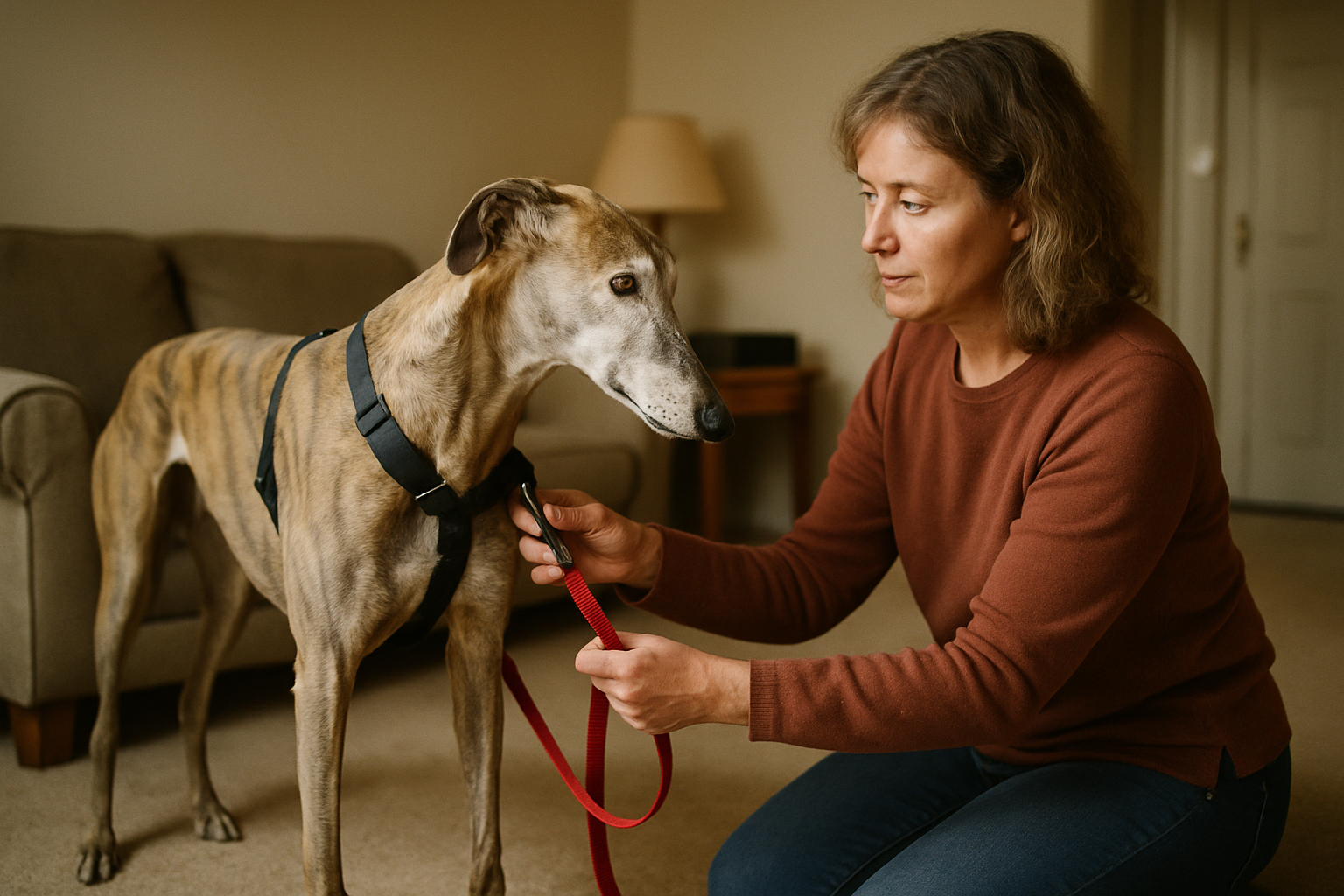 Greyhound retirement care — Behavior, Socialization, and Training for a Calm Companion