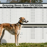 Greyhound race scheduling